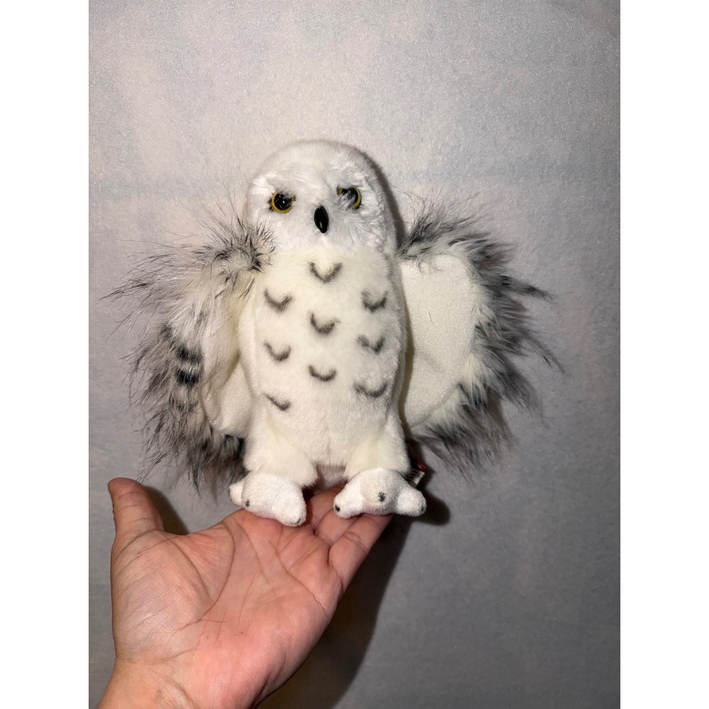 Douglas‎ Cuddle Toys Snowy Owl Plush Stuffed Animal Bird White Black